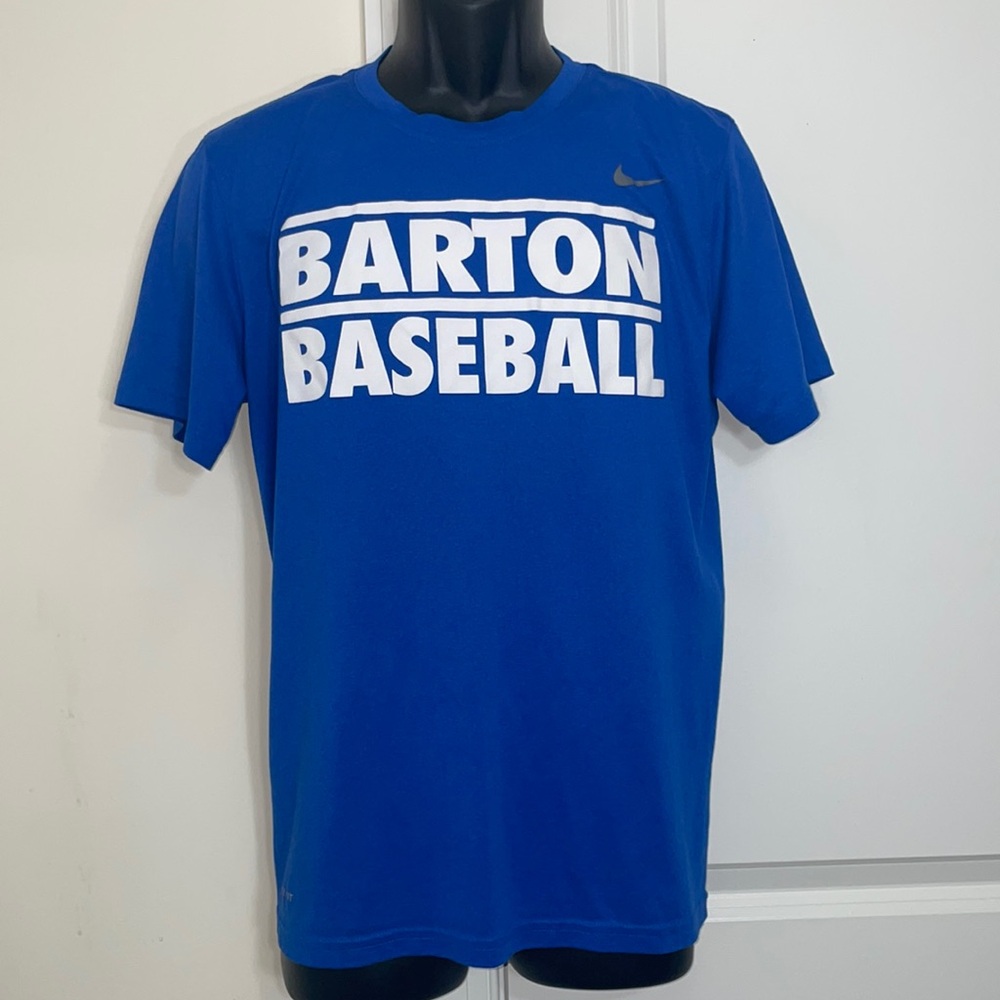 Barton Baseball Nike Dri-fit shirt, Mens size Large